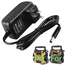 12V Charger for EverStart Maxx J7CCE 800A Jump Starter 120 PSI USB LED Cord