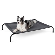 50" Lx32 Wx8 H Cooling Elevated Dog Bed for Large Dogs with Non-Slip Floor Pr...