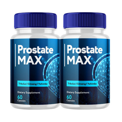 2-Pack Prostate Max Capsules - Natural Support for Health & Wellness-120 Capsule