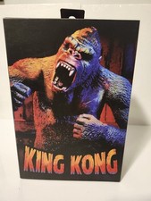 NECA Ultimate King Kong Illustrated Version 7" Action Figure Box Damage on back