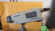 Sony DXC-107A CCD-Iris Color C-Mount Microscope Video Camera Tested Working