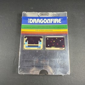 New Dragonfire (Mattel Intellivision, 1982) Resealed Very Good Read