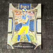2023 Panini Select Suite Level Stetson Bennett Rookie Card #456 Disco Sp RARE. rookie card picture