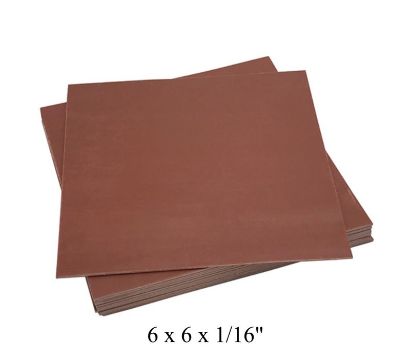 KEENEY Plumb Pak Rubber Washer Packing Sheets 5-Pk (6 x 6 x 1/16") PP25546 -New