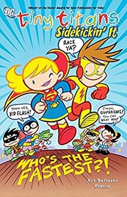 Tiny Titans Vol. 3: Sidekickin' It! Paperback Art, Aureliani, Fra