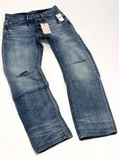 PRPS Barracuda Japanese Light Indigo Relaxed Denim Jeans Size 30 $248.00 Retail