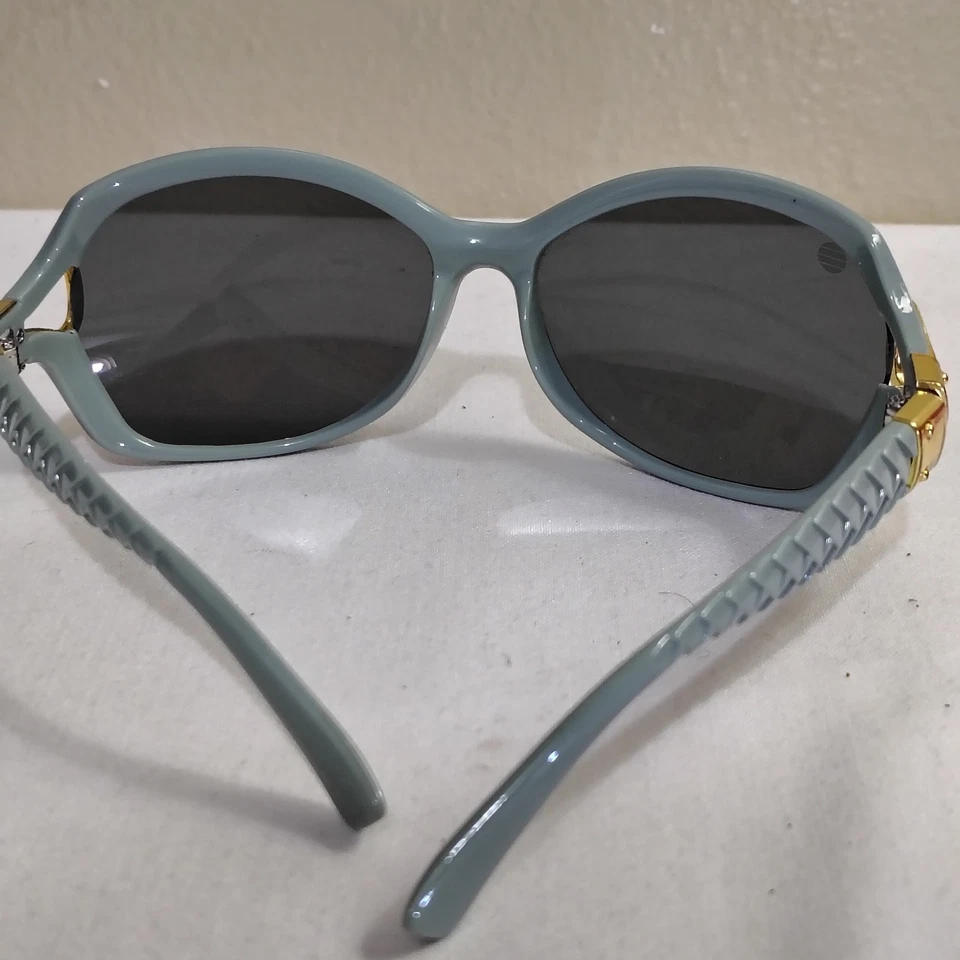 Gafas de sol originales SOLARx gris azul fleme hermoso aspecto moderno alta calidad. Foto 3 de 4