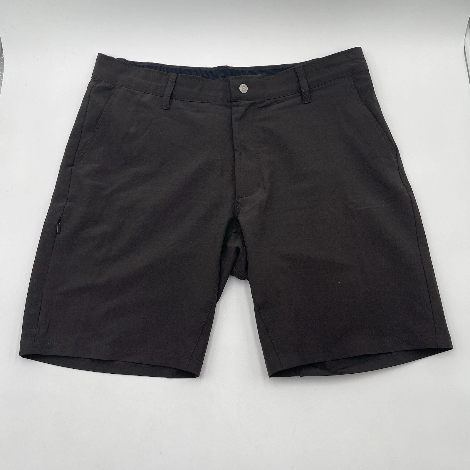 BYLT Kinetic 9” Shorts Mens XL Black Golf Chino Performance Tech Stretch EUC