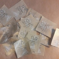 20 X GB Brown Horizon Mix  Labels Used Off Paper ( A)