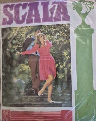 Vintage SCALA Nylonstrümpfe Seidenstrümpfe Halanca , Gr.: 9 1/2-10