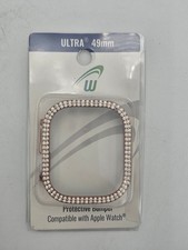 Rhinestone Case Compatible With Apple Watch Protector 49mm