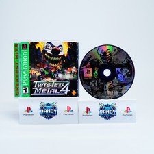Twisted Metal 4 PS1 CIB W/ Manual - PlayStation