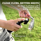 Golf Club Brush Cleaner Tools 1 Pack, Golf Club Bag Accessories Cleaning Brushes — photo 6
