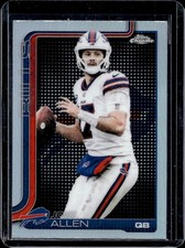 2025 Topps Chrome Josh Allen Lightboard Logo Variation #34 Bills