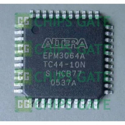 3PCS NEW EPM3064ATC44-10N Manu:  TQFP-44 IC CPLD 64MC 10NS #T7*