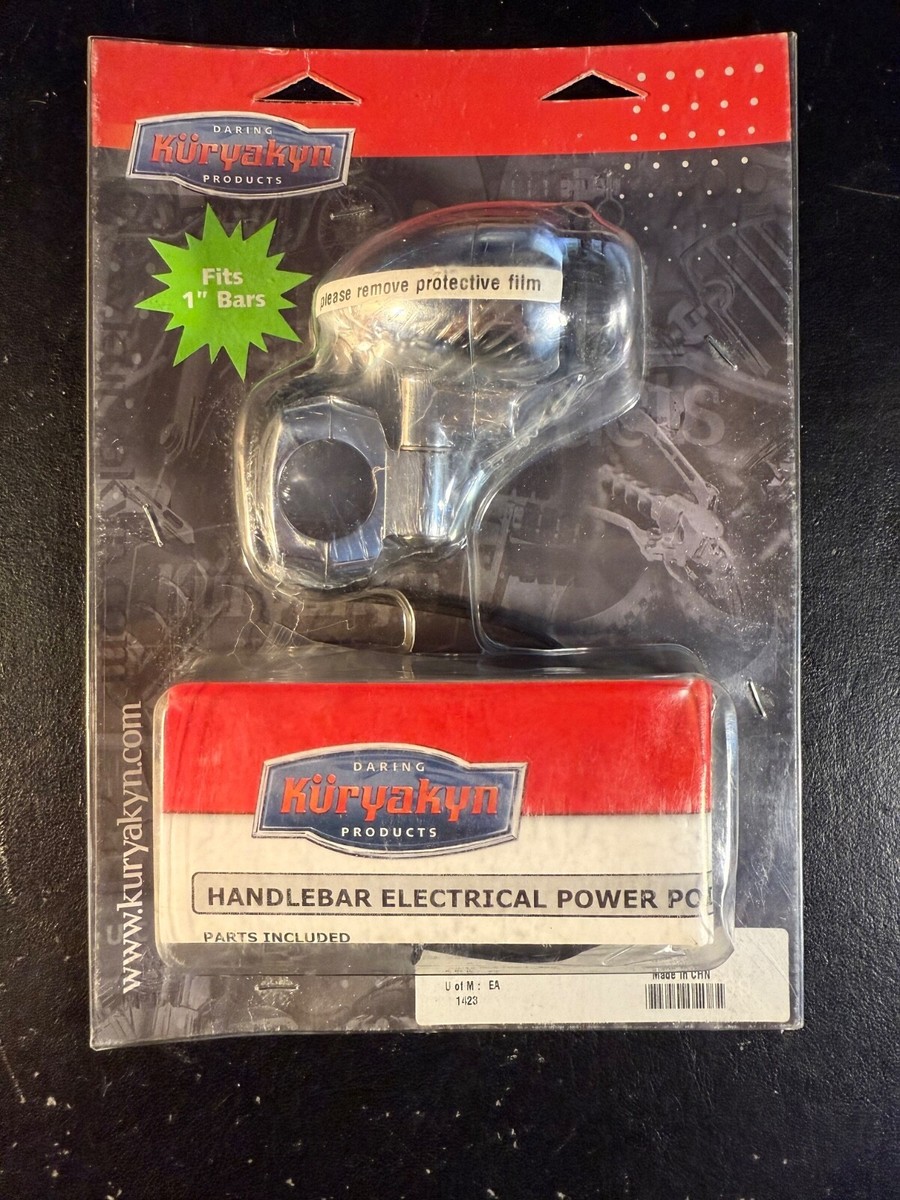 Kuryakyn - 1423 - Electrical Power Point for 1in. Handlebars