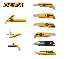 Cuchillo cortador OLFA HOJA 18mm tipo tornillo-bloqueo Elige entre 9 tipo 1B,4B,5B,11B,54B