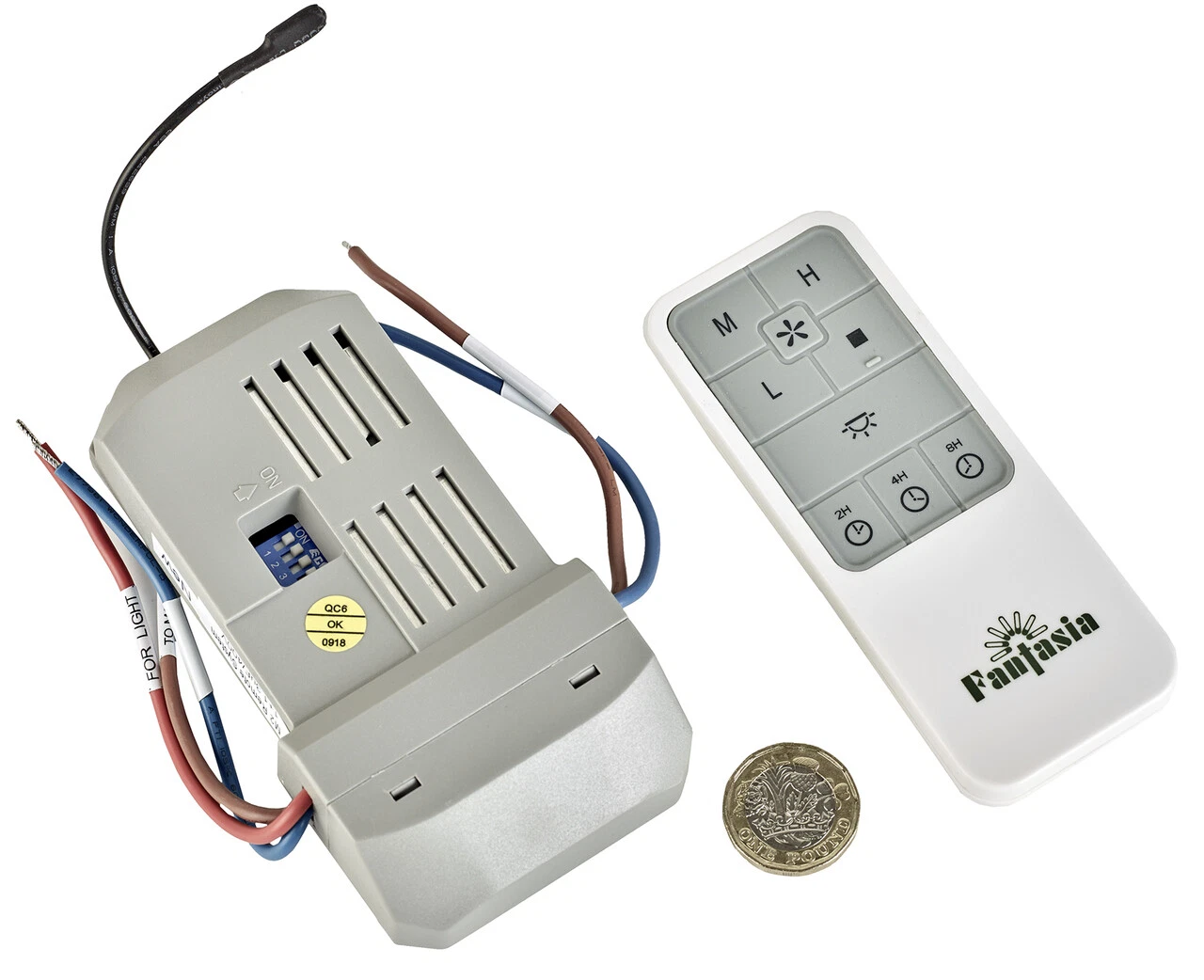 Fantasia Ceiling Fan Remote Control And Receiver Unit 331759 M3 With Timer