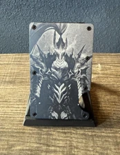 Igris The Bloodred Solo Leveling Engraved RFID EDC Slim Metal Aluminum Wallet