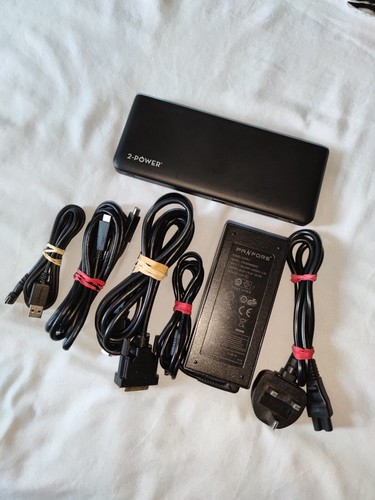 Station d'accueil USB-C TRIPLE ÉCRAN 2 PUISSANCES - MODÈLE : DOC0117A + PSU & CÂBLES - Photo 3/16