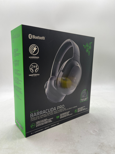 Razer Barracuda Pro Wireless Gaming Headset - For Parts Only - Poor Sound