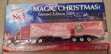 Coca-Cola-Sattelschlepper,LKW,Weihnachtsmotiv, Sammleredition 2003, Spielzeug