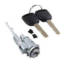 Door Cylinders Lock Ignition Switch Assembly For Honda Civic CRV Accord W/2Keys