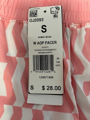 adidas Shorts Womens Small AeroReady Pacer Woven 3 Inch Training