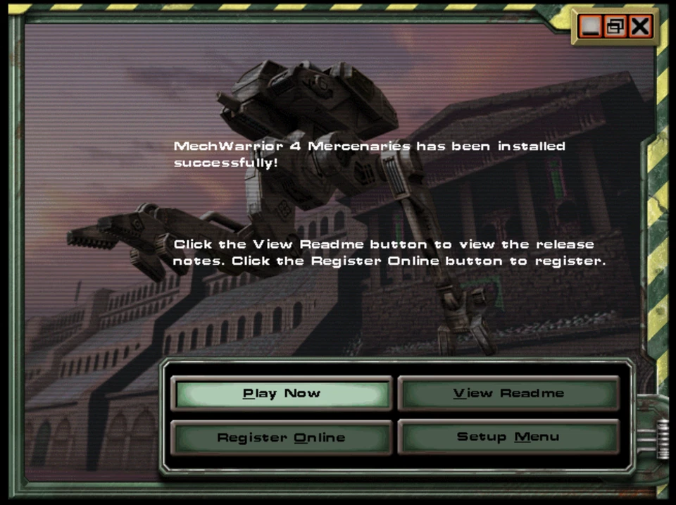 MechWarrior 4: Mercenaries review code - Gold - 2002 - Microsoft - FASA - Image 2 of 3