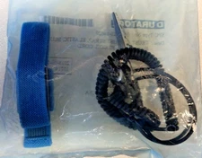 Anti-static WristCord Strap Duratool Trustat , Elastic Blue 6' Coil MCM21-14020