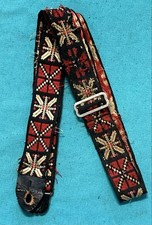 Rare Vtg Cordova Ace Style Woven Guitar Strap Made in USA