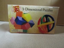 3-Dimensional Puzzles Toys Plastic Multicolor in Box L 