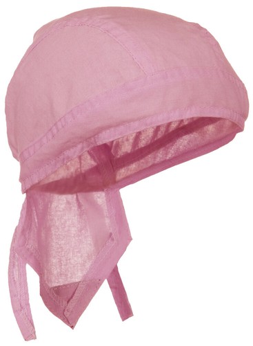 Gorra rosa Bandana envoltura para la cabeza Do Rag motocicleta Doo Du bufanda para el cabello rocío algodón - Imagen 3 de 4