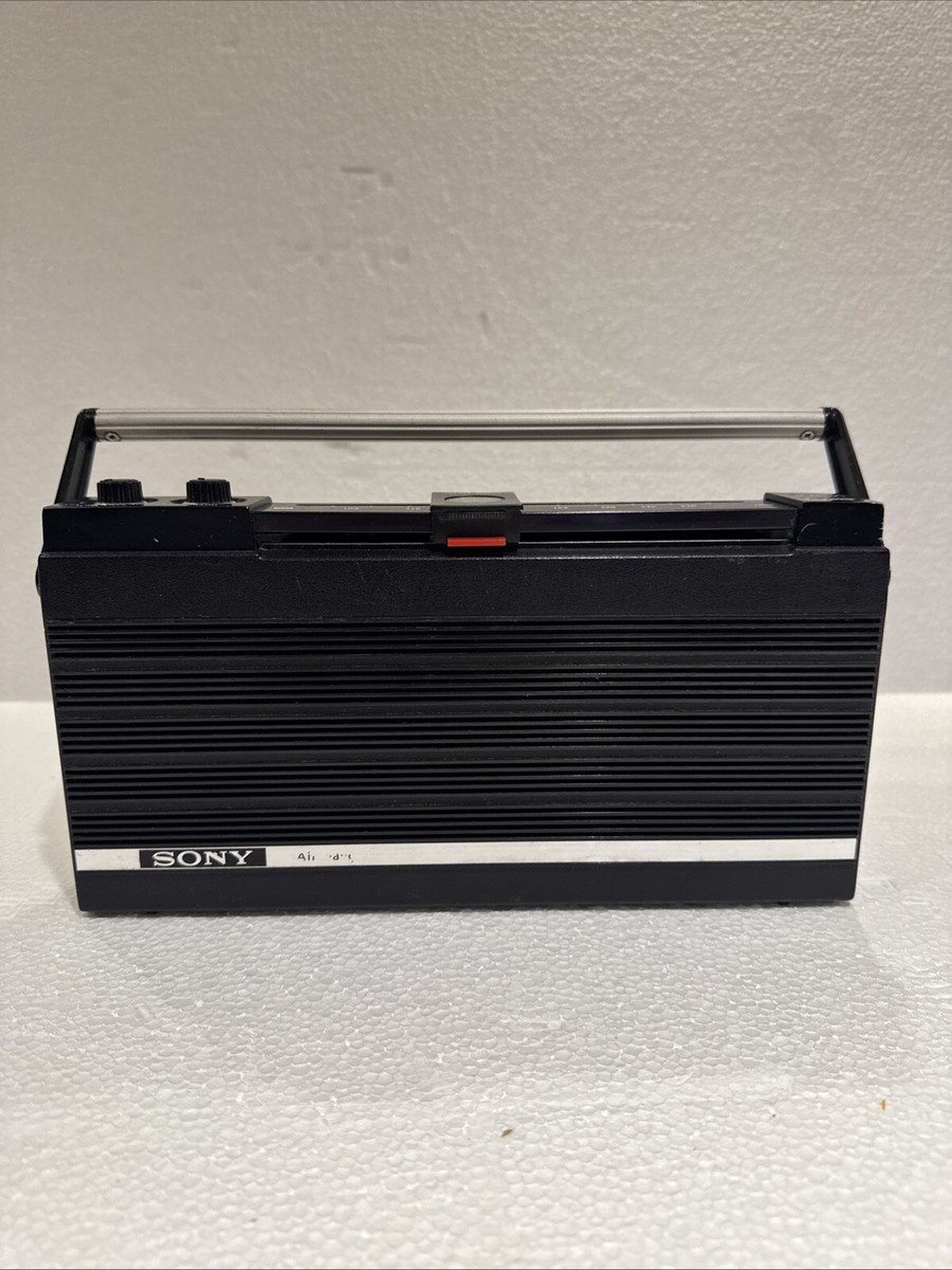 Vintage SONY TR-8460 Aircraft Band Portable Radio Receiver Tested