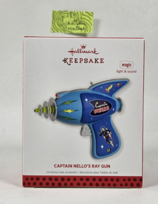 2013 Hallmark Keepsake Captain Nello's Ray Gun Magic Light & Sound ...