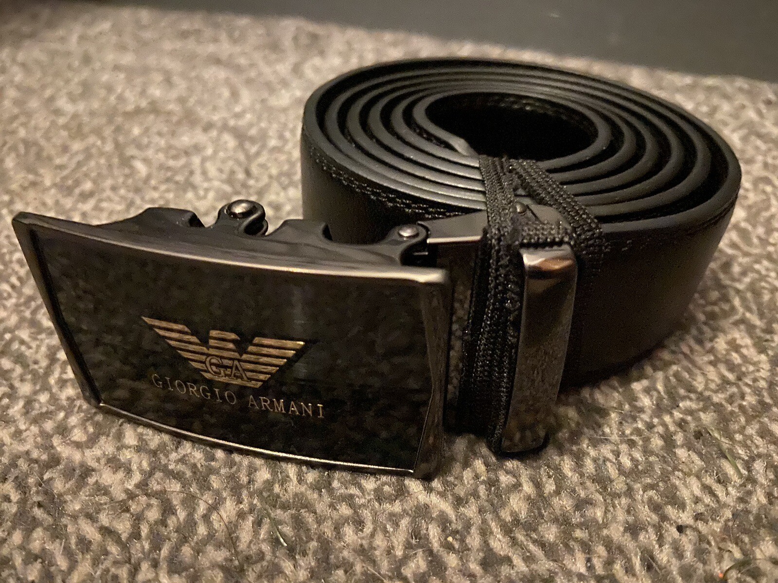 Armani Belt Mens Gold eBay