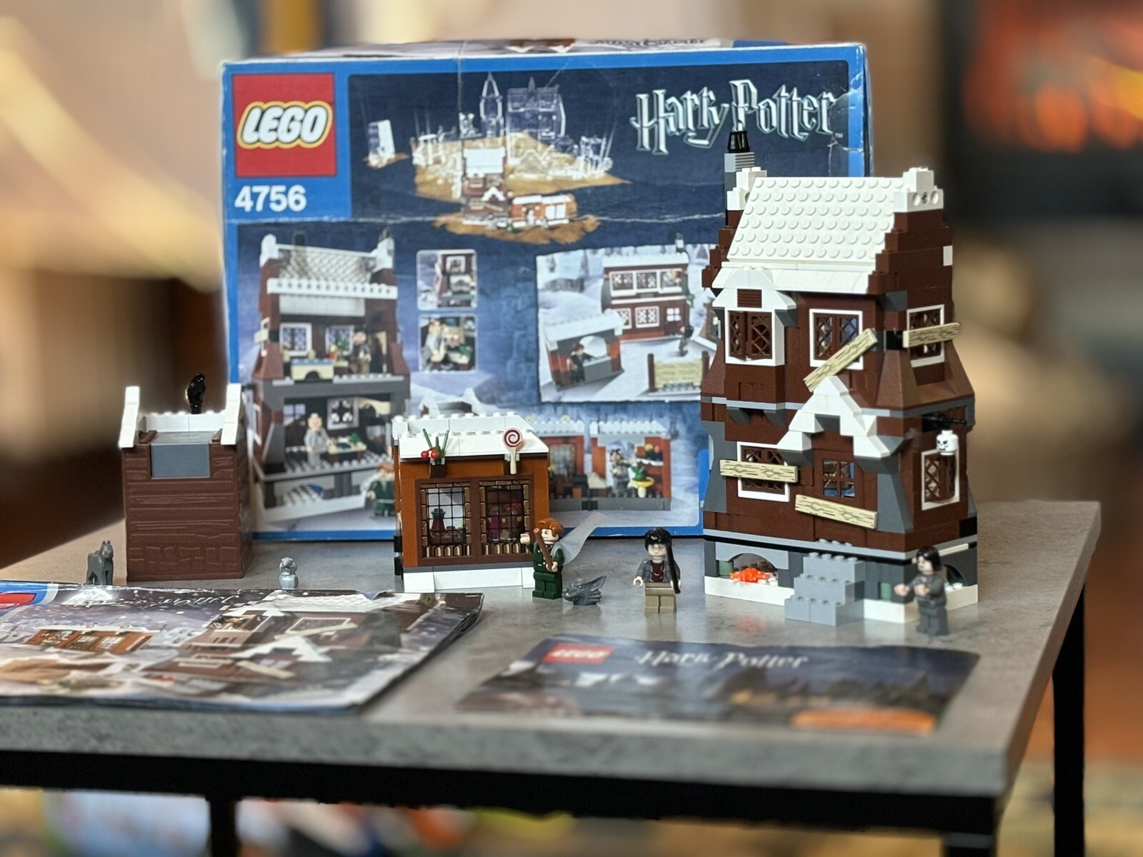 Lego 4756 Harry Potter Shrieking Shack Schrillantes Steingut