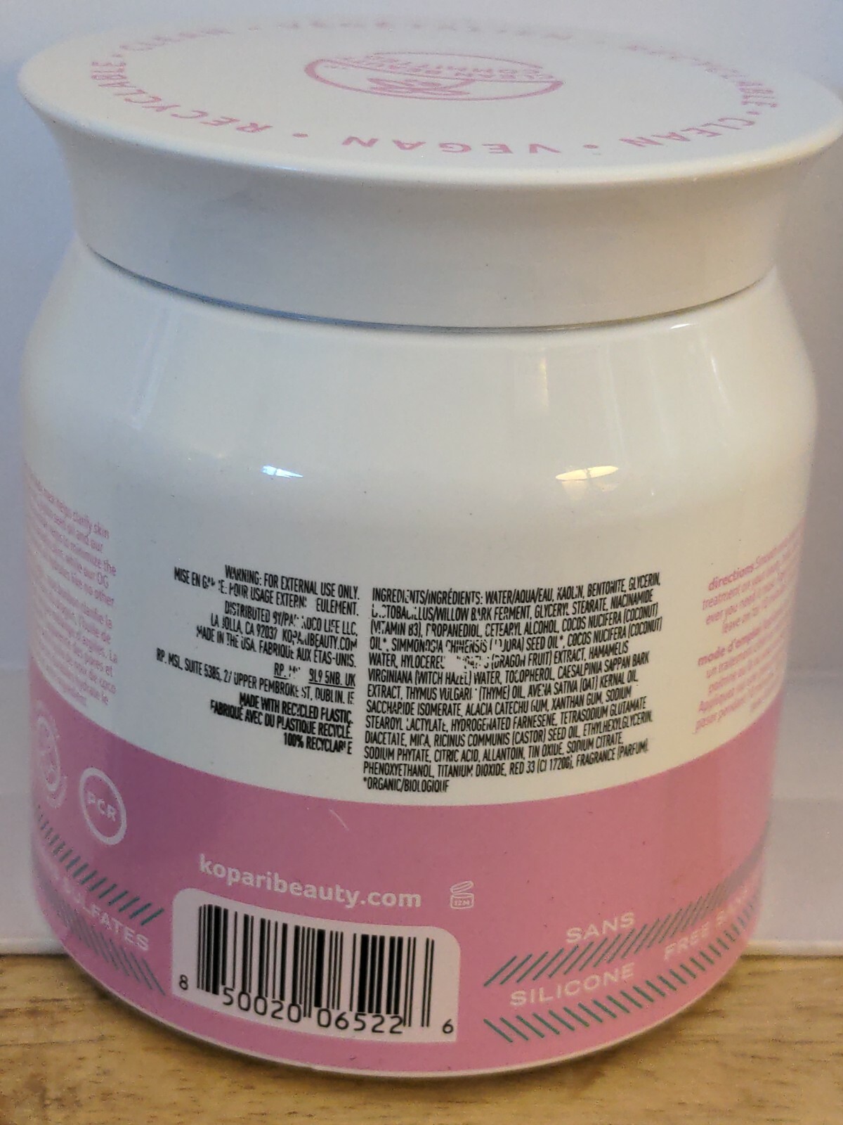 Kopari Pink Souffle Body Mask Detoxify, Clarify, Brighten 8 oz. NEW eBay