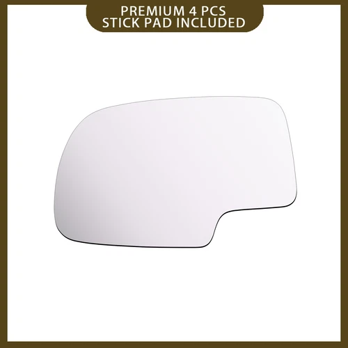 Mirror Glass For 2000-2006 Chevy Tahoe GMC Yukon Driver Left Side LH Flat #2765
