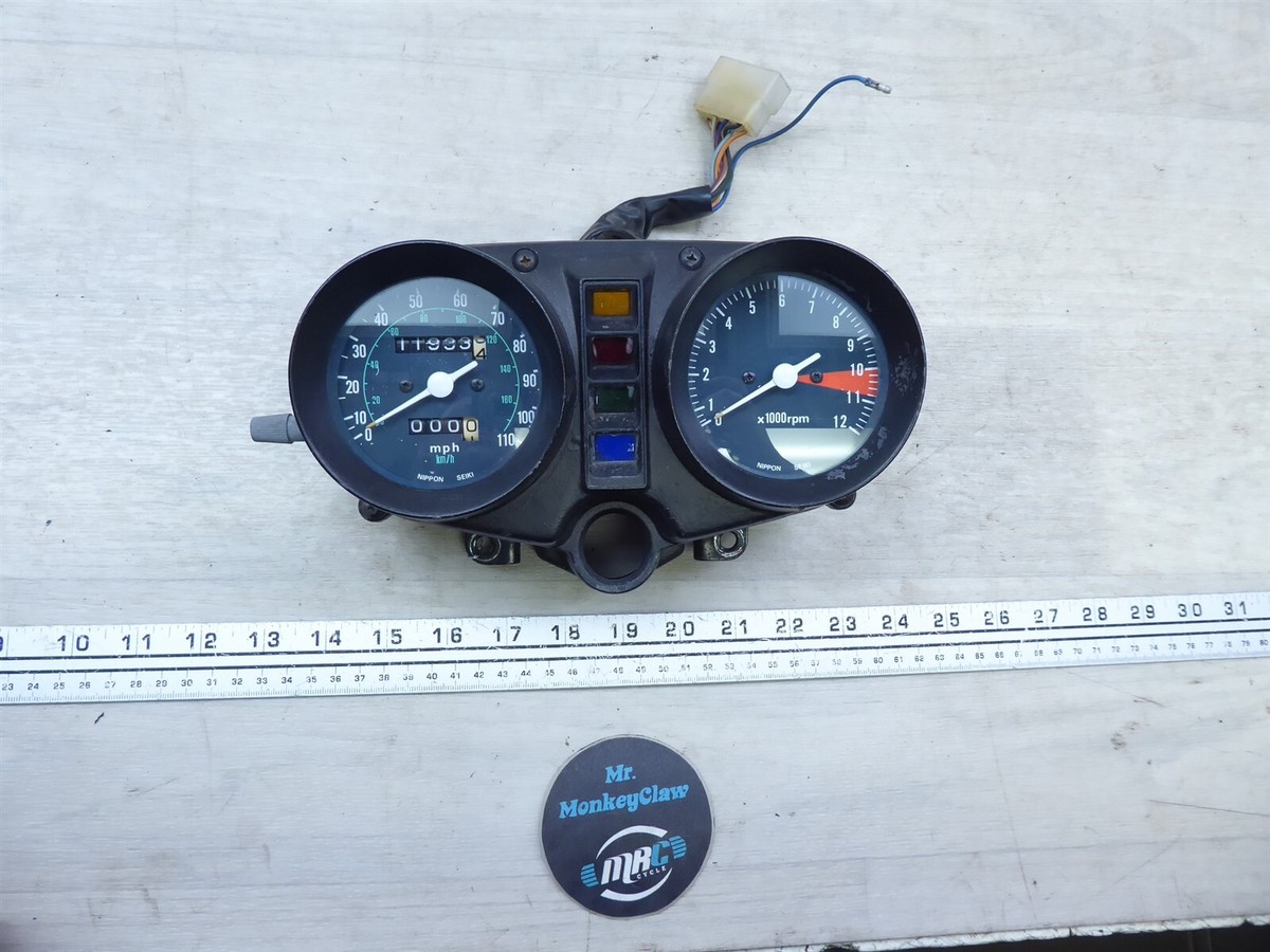 1978 Honda CB400T Hawk H1106 Speedo Tach Gauge Cluster Instrument