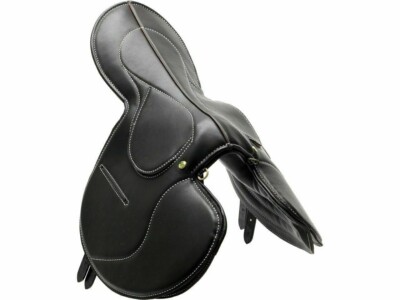 Conçue pour le confort de course, cette selle synthétique est