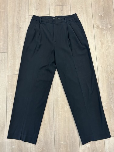 (5) Linda Allard Ellen Tracy Women's Black Wool/wool Blend Dress Pants Sz 14 - Picture 8 of 16
