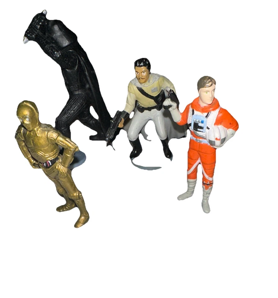 Lot of 10 Star Wars Vintage Applause 3" Solid PVC Figures 1996 - Image 2 of 4