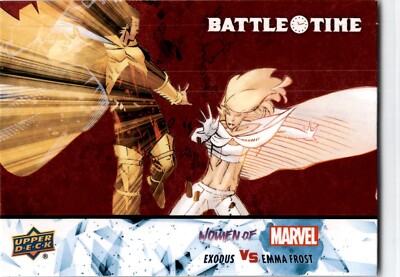 2024 Women of Marvel  Red  Battle Time  Exodus Vs Emma Frost