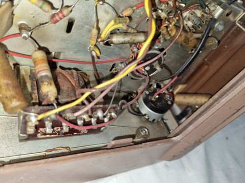 Vintage EKCO Valve Radio Model U332 - Spares & Repairs - Untested - Picture 10 of 24