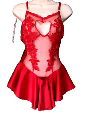 red lace teddy medium size Valentines