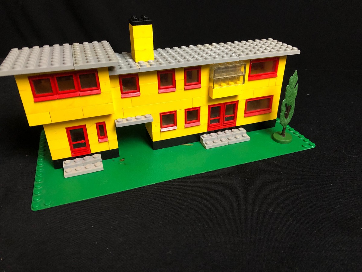 Vintage Baumarkt Klemmbausteine Haus – 3642 Teile – 3-stöckiges Modular Building Mit 7 Figuren
