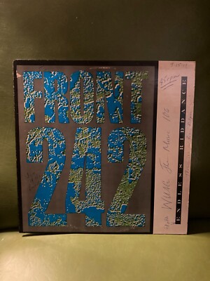 Front 242 - Endless Riddance 12'' Vinyl EP 1983 Wax Trax Records VG+