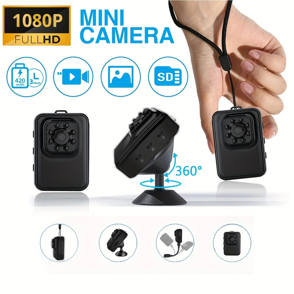 Trap Action Camera Video Camera Motion Detection Night Vision Video Resolution-image