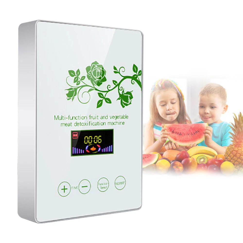 Portable Air Water Food Sterilizer Ozone Generator for Vegetables with Timer